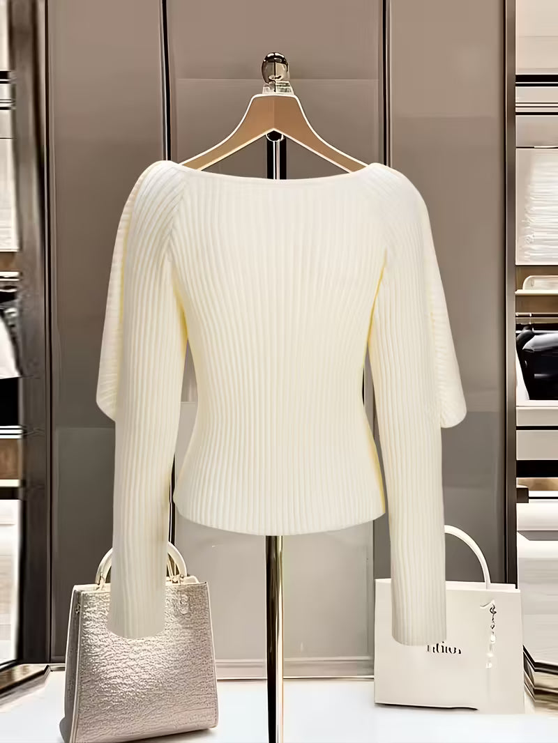 Kırık Beyaz Yakalı Kazak