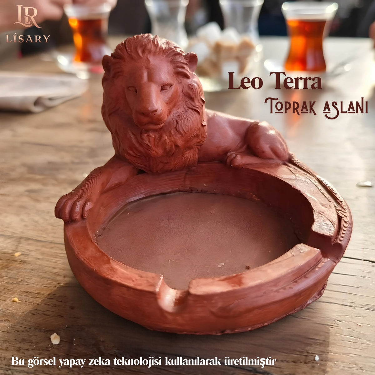 Leo Terra Kül Tablası